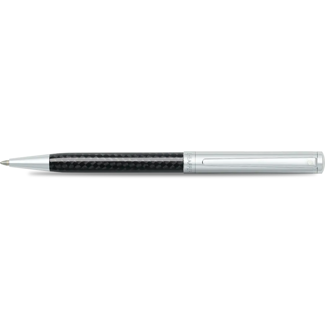 Sheaffer Intensity Carbon Fiber Chrome Cap Ballpoint Pen-Pen Boutique Ltd