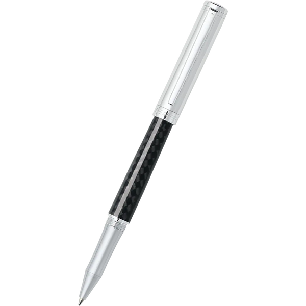 Sheaffer Intensity Carbon Fiber Chrome Cap Rollerball Pen-Pen Boutique Ltd