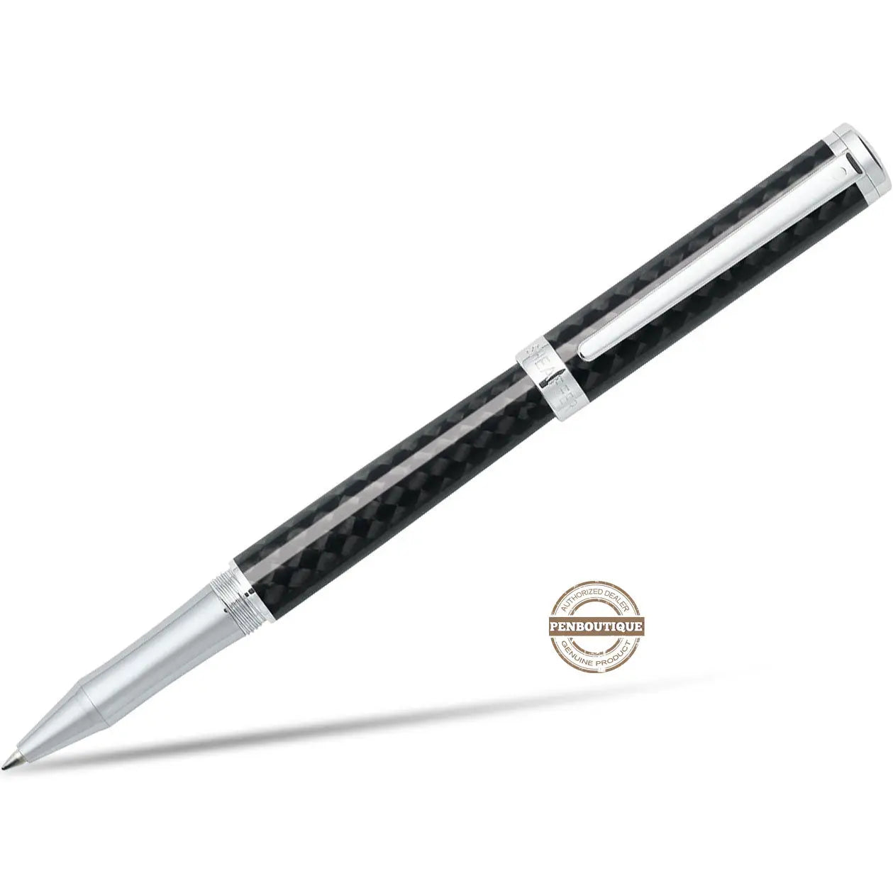 Sheaffer Intensity Carbon Fiber Chrome Trim Rollerball Pen-Pen Boutique Ltd