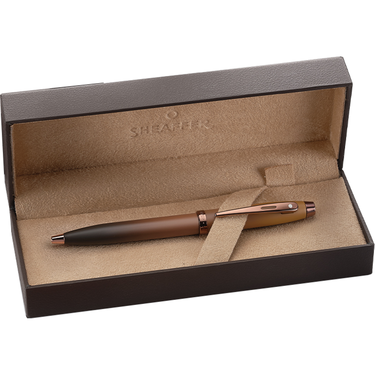 Sheaffer 100 Ballpoint Pen - Coffee Edition-Pen Boutique Ltd