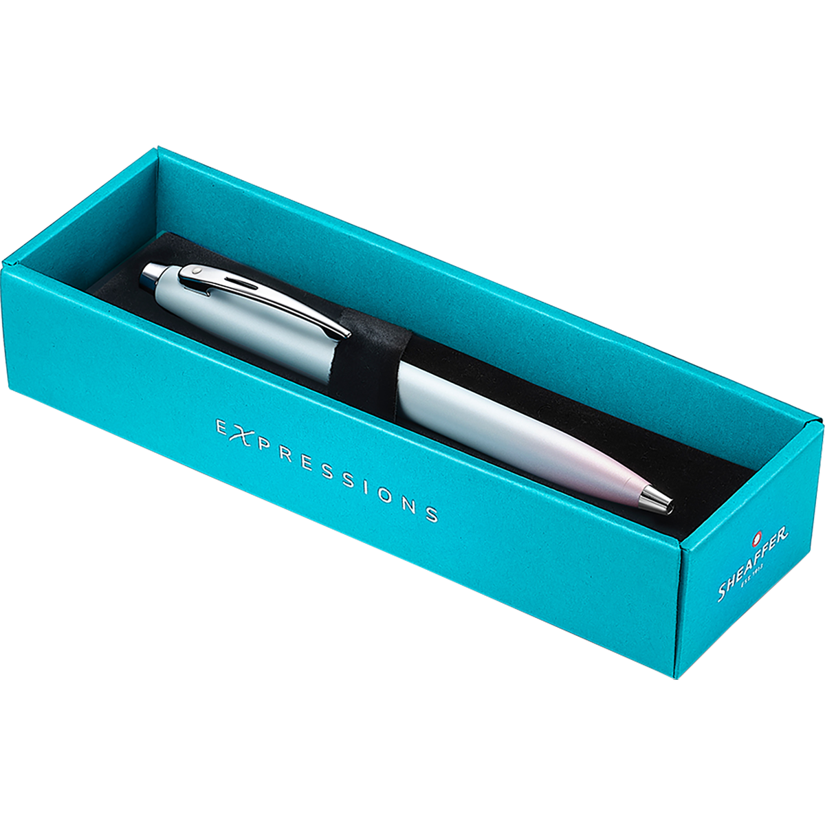 Sheaffer 100 Ballpoint Pen - Expressions Blue Pink-Pen Boutique Ltd
