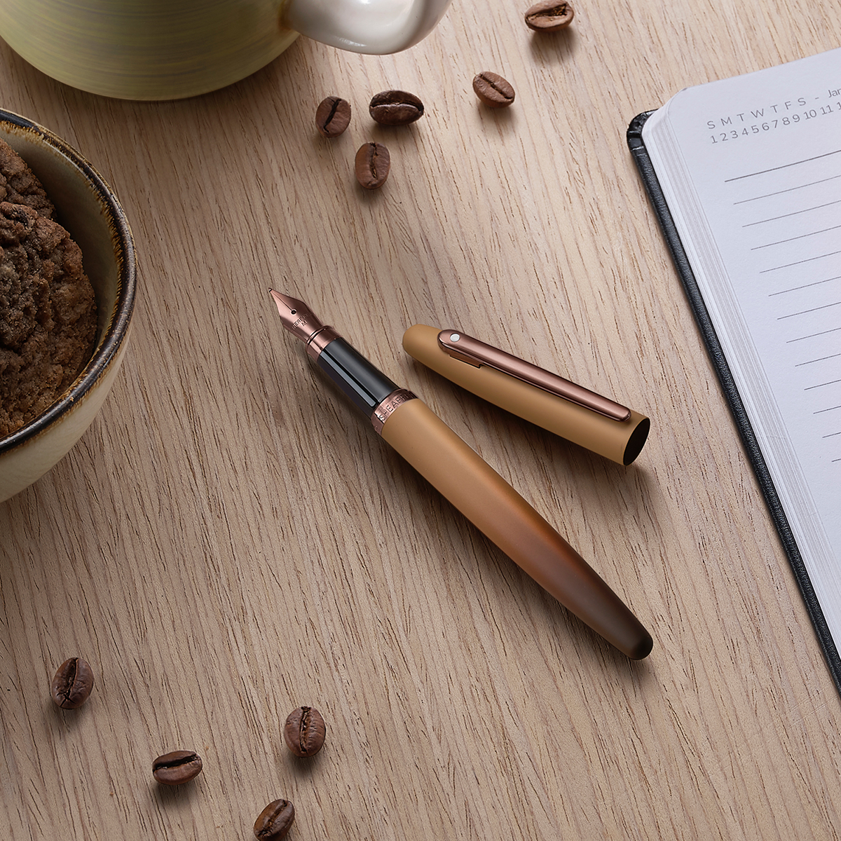 Sheaffer VFM Fountain Pen - Coffee Edition-Pen Boutique Ltd