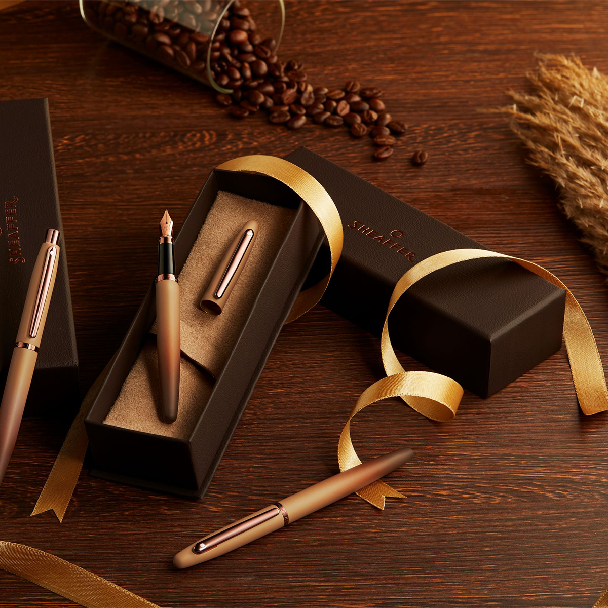 Sheaffer VFM Fountain Pen - Coffee Edition-Pen Boutique Ltd