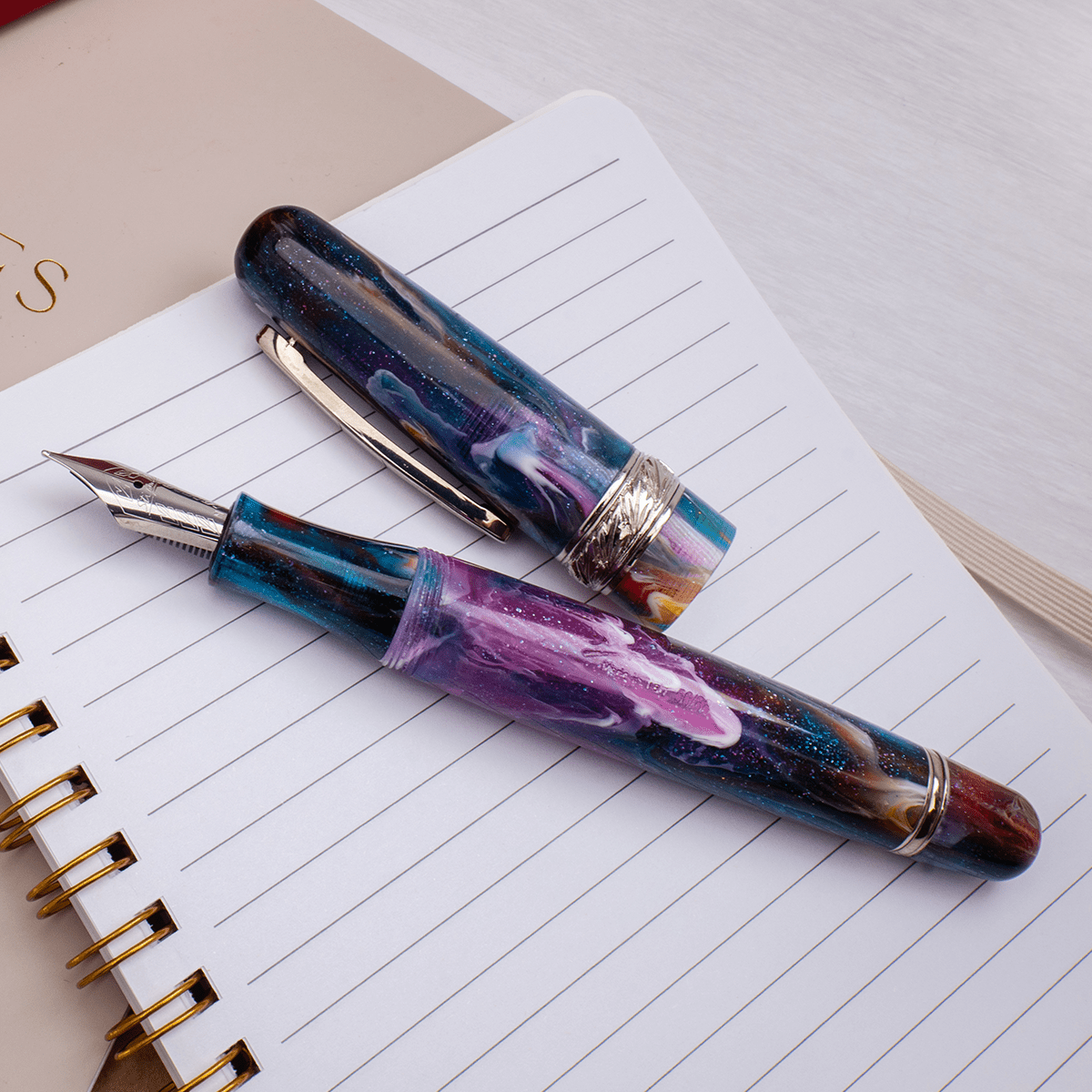 Stipula Etruria Fountain Pen - Primary Manipulation 6.5 (Limited Edition88) - Pen Boutique Ltd