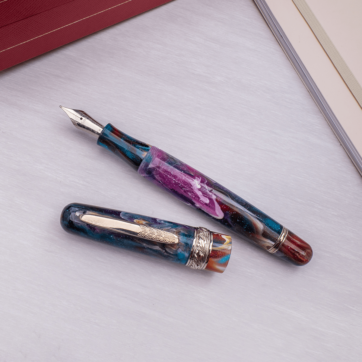 Stipula Etruria Fountain Pen - Primary Manipulation 6.5 (Limited Edition88) - Pen Boutique Ltd