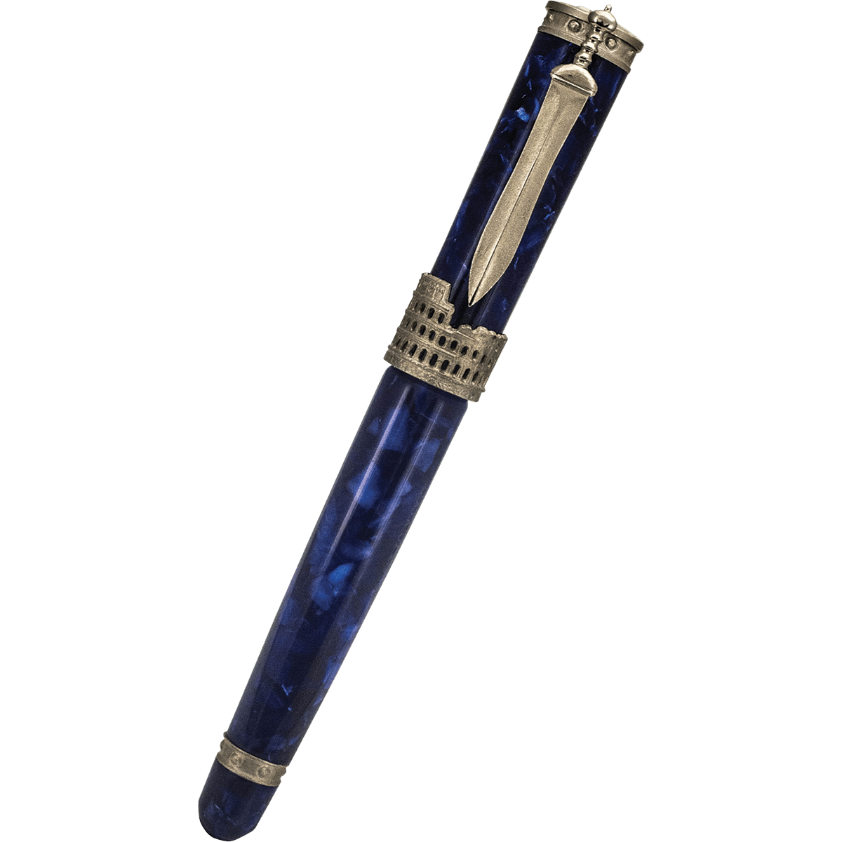 Stipula Gladiator Fountain Pen - Cuma Blue - Pen Boutique Ltd
