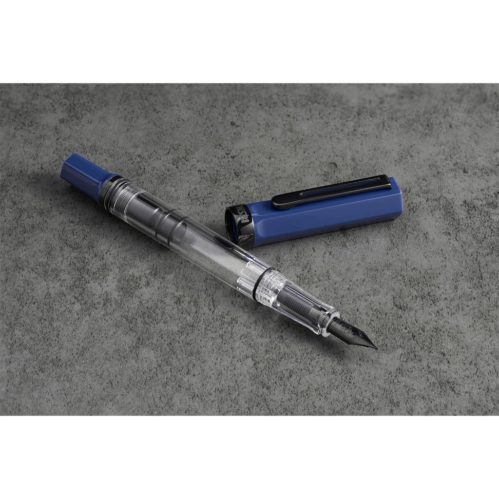TWSBI Eco Fountain Pen - Slate Blue with Onyx-Pen Boutique Ltd