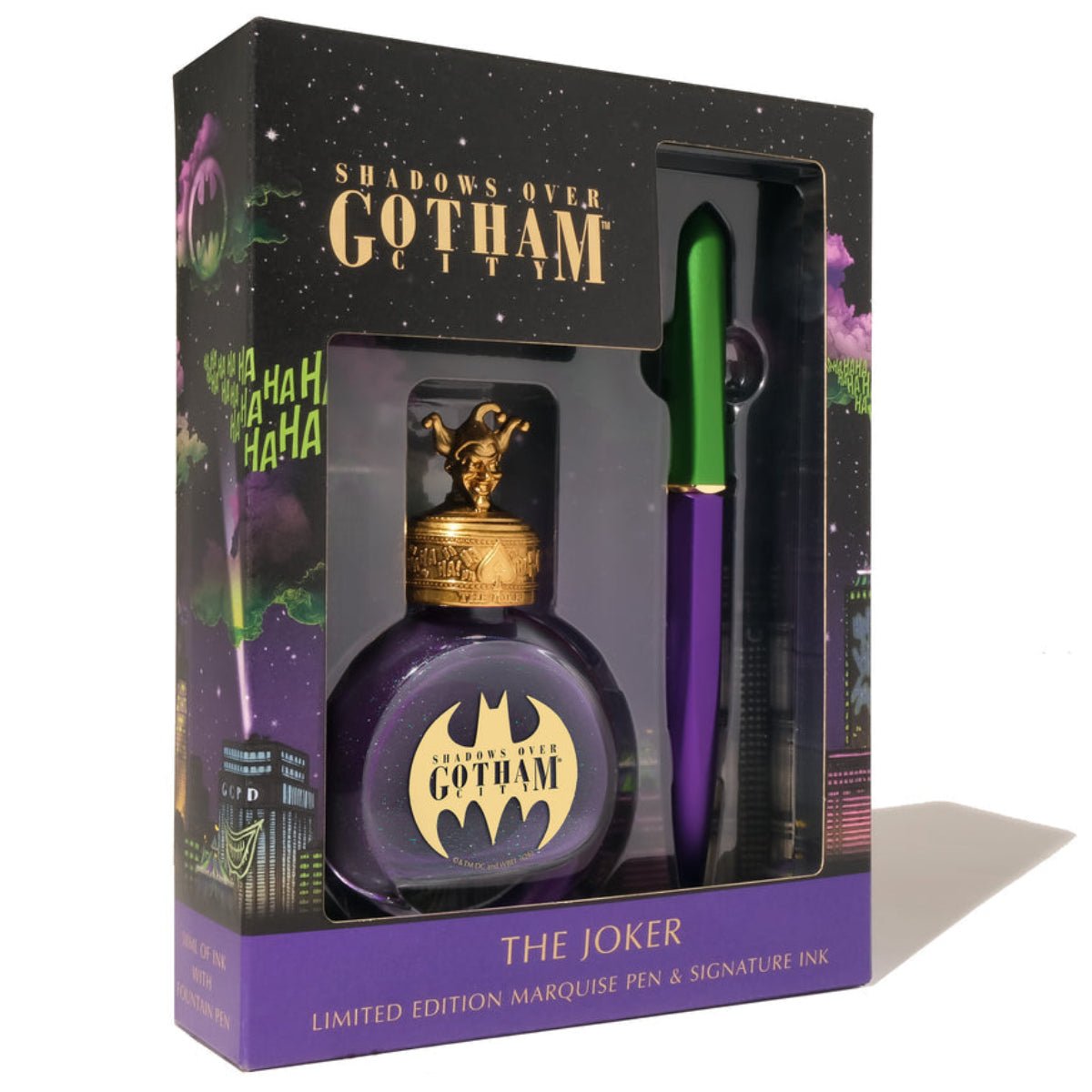 Ferris Wheel Press The Joker Marquise Fountain Pen & 38ml Ink Set - Pen Boutique Ltd