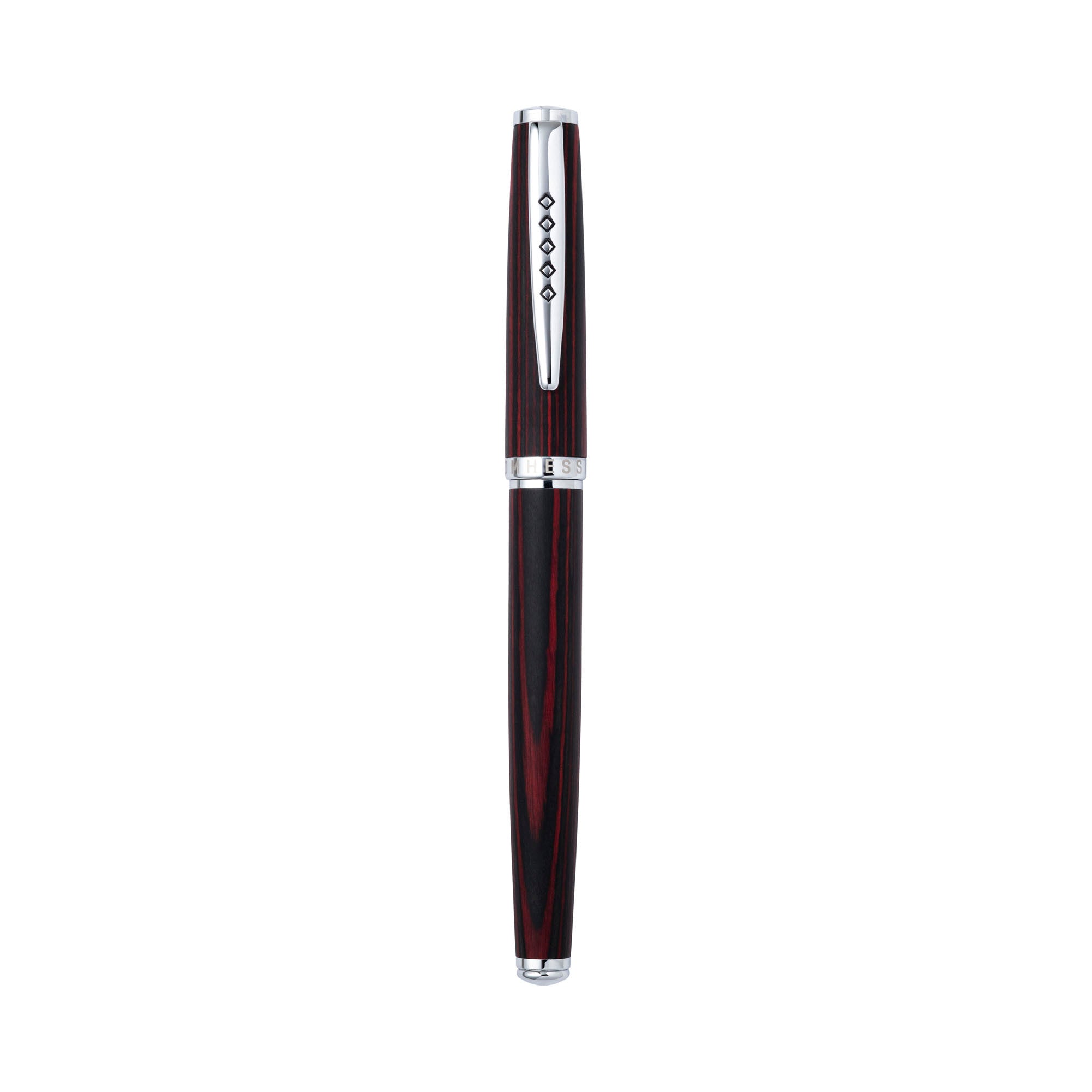 Tom Hessin Edinburgh Forth Bridge Red Fountain Pen - Pen Boutique Ltd