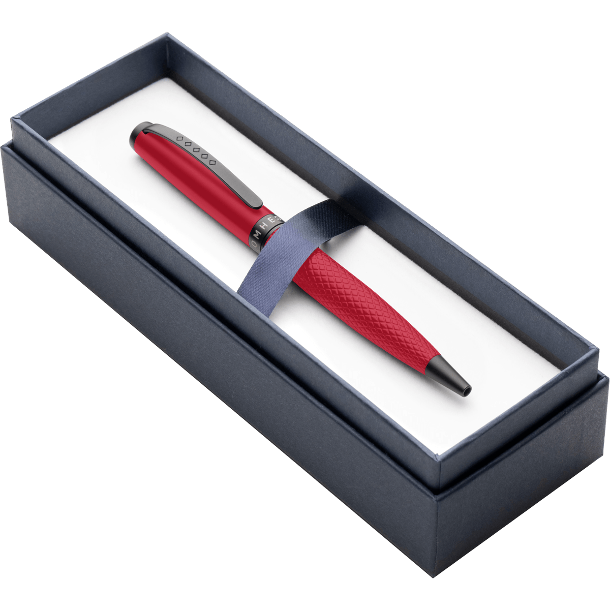 Tom Hessin Magnetic Ballpoint Pen - Poppy Red - Pen Boutique Ltd