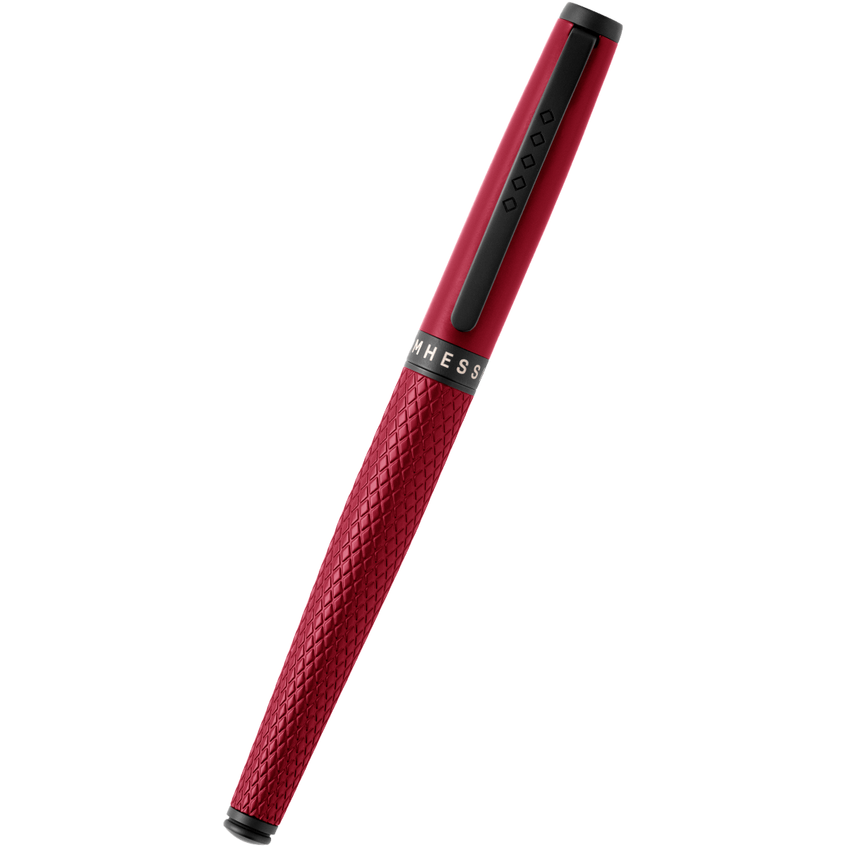 Tom Hessin Magnetic Rollerball Pen - Poppy Red - Pen Boutique Ltd