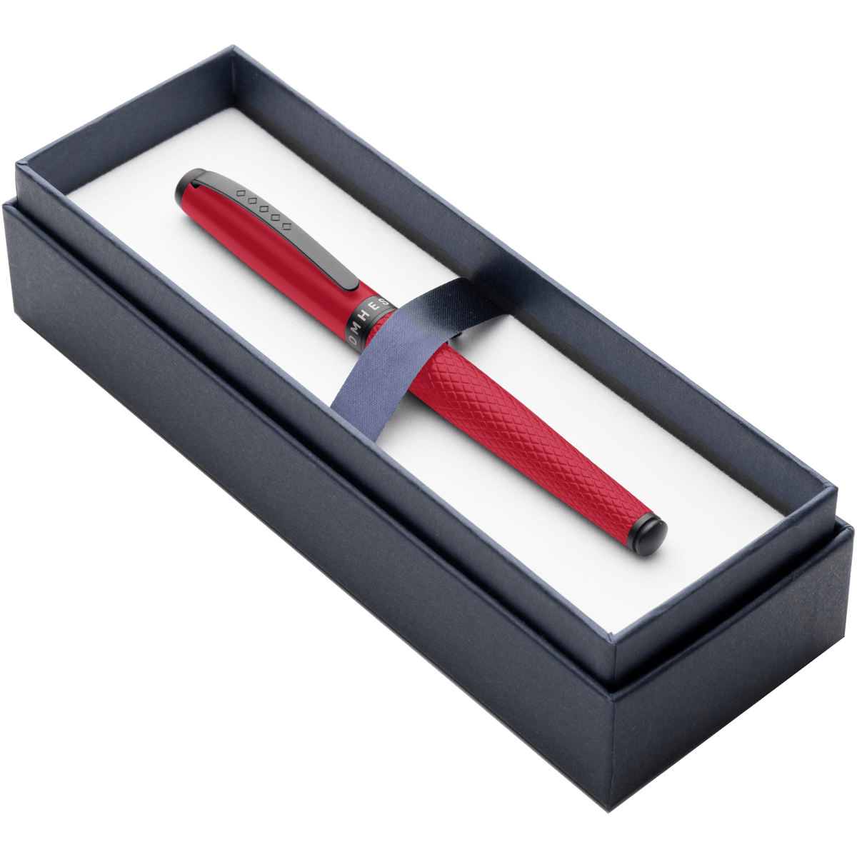 Tom Hessin Magnetic Rollerball Pen - Poppy Red - Pen Boutique Ltd