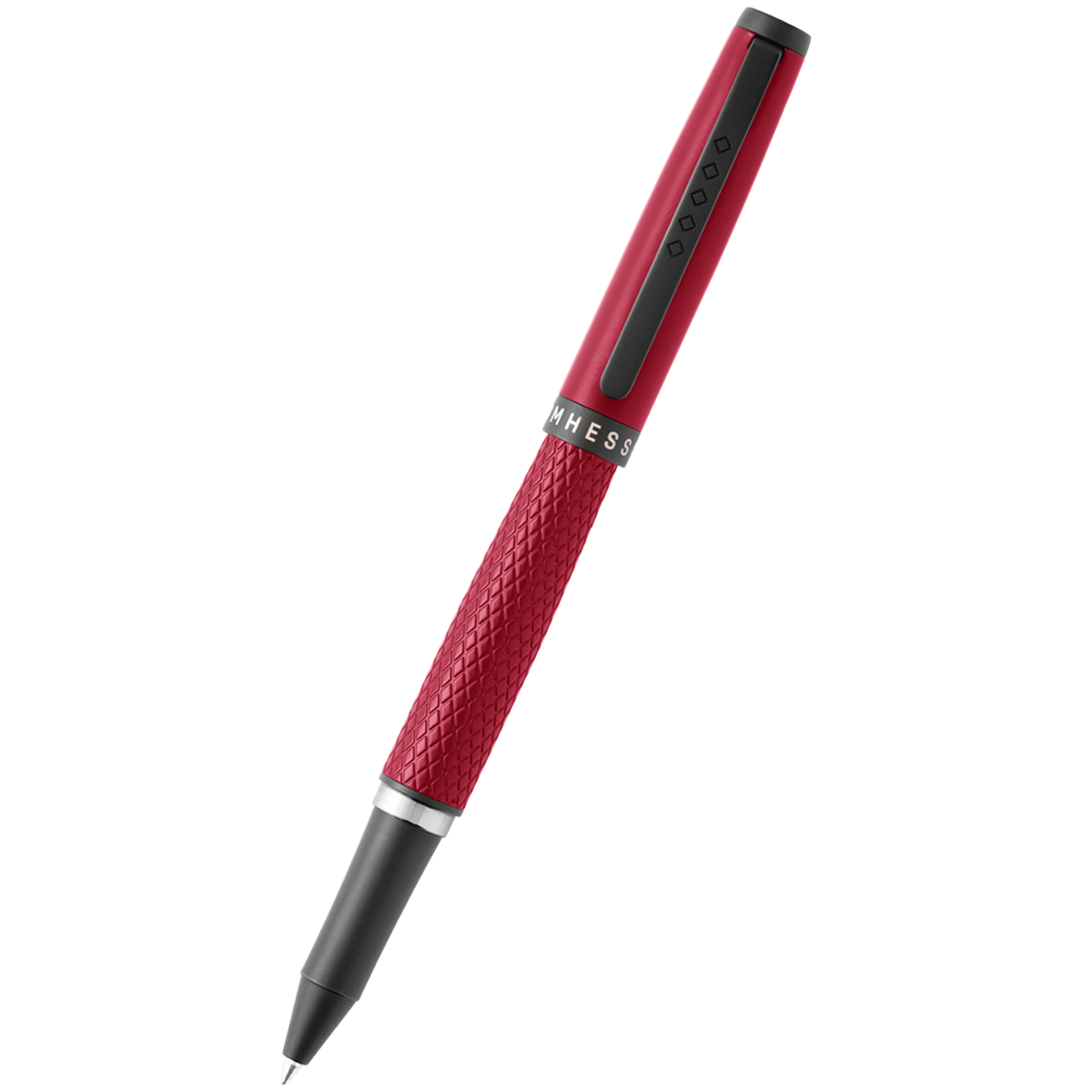 Tom Hessin Magnetic Rollerball Pen - Poppy Red - Pen Boutique Ltd