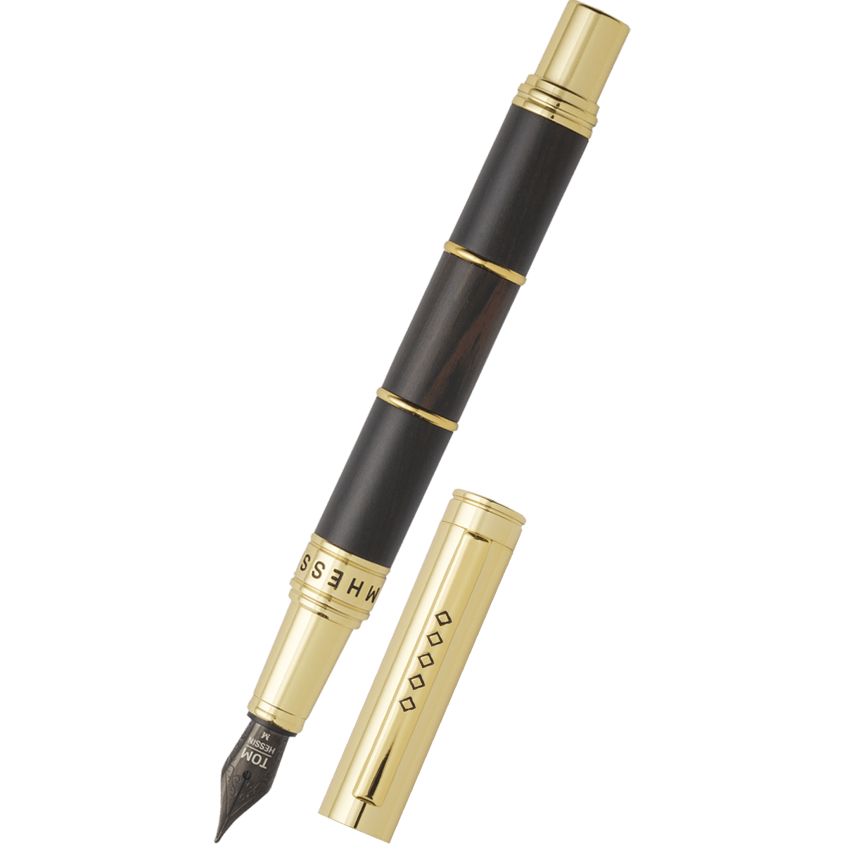 Tom Hessin Revolution Fountain Pen - Palace Gates Collection - Pen Boutique Ltd