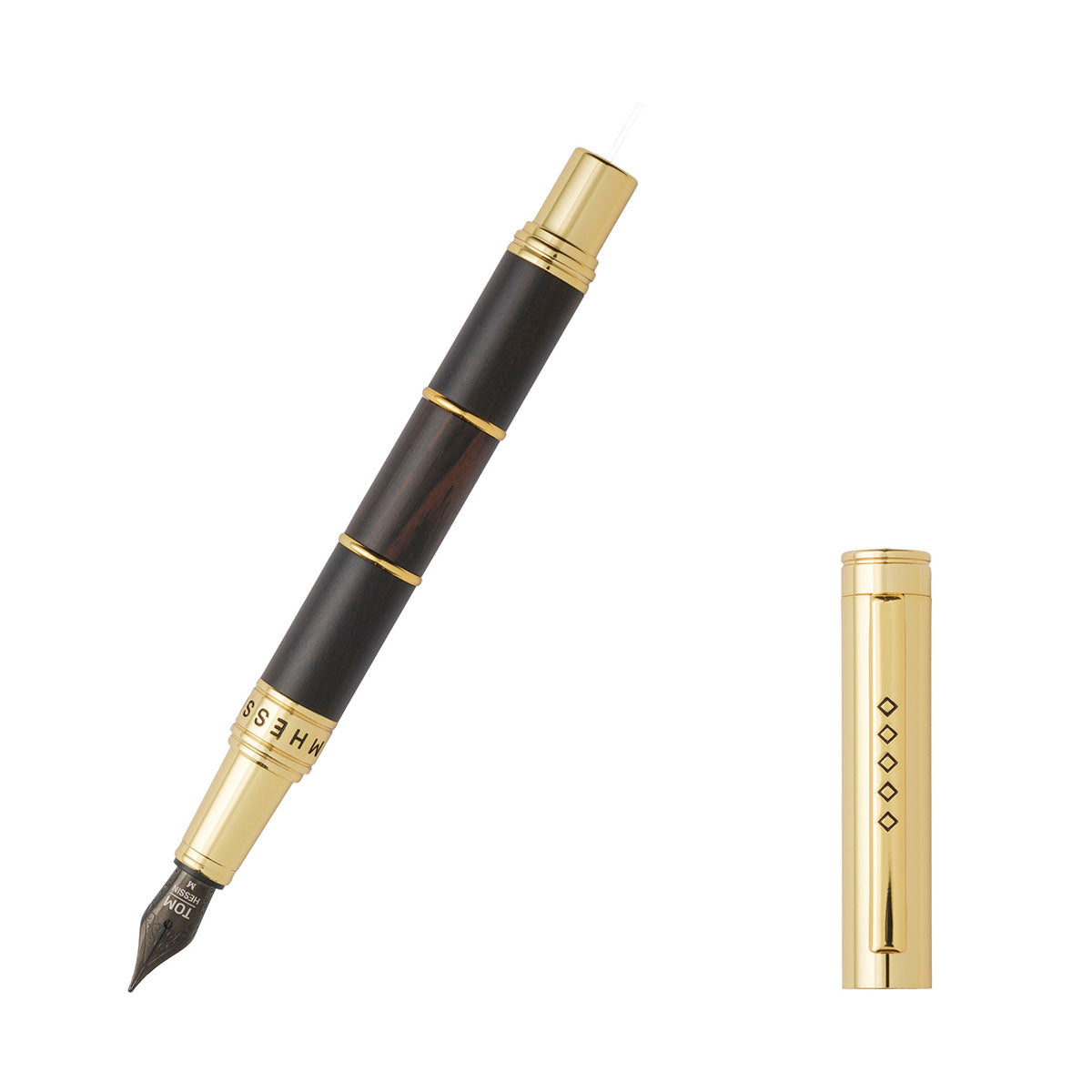 Tom Hessin Revolution Fountain Pen - Palace Gates Collection-Pen Boutique Ltd