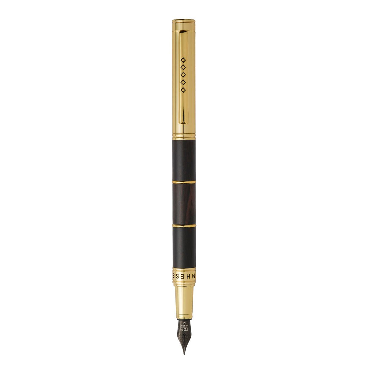 Tom Hessin Revolution Fountain Pen - Palace Gates Collection - Pen Boutique Ltd