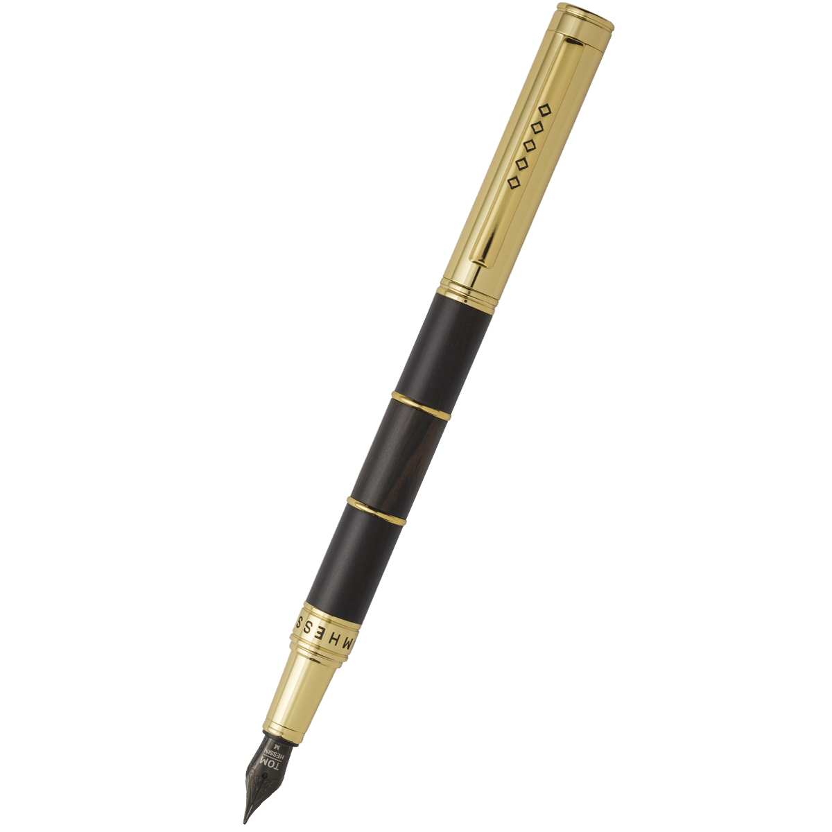 Tom Hessin Revolution Fountain Pen - Palace Gates Collection - Pen Boutique Ltd