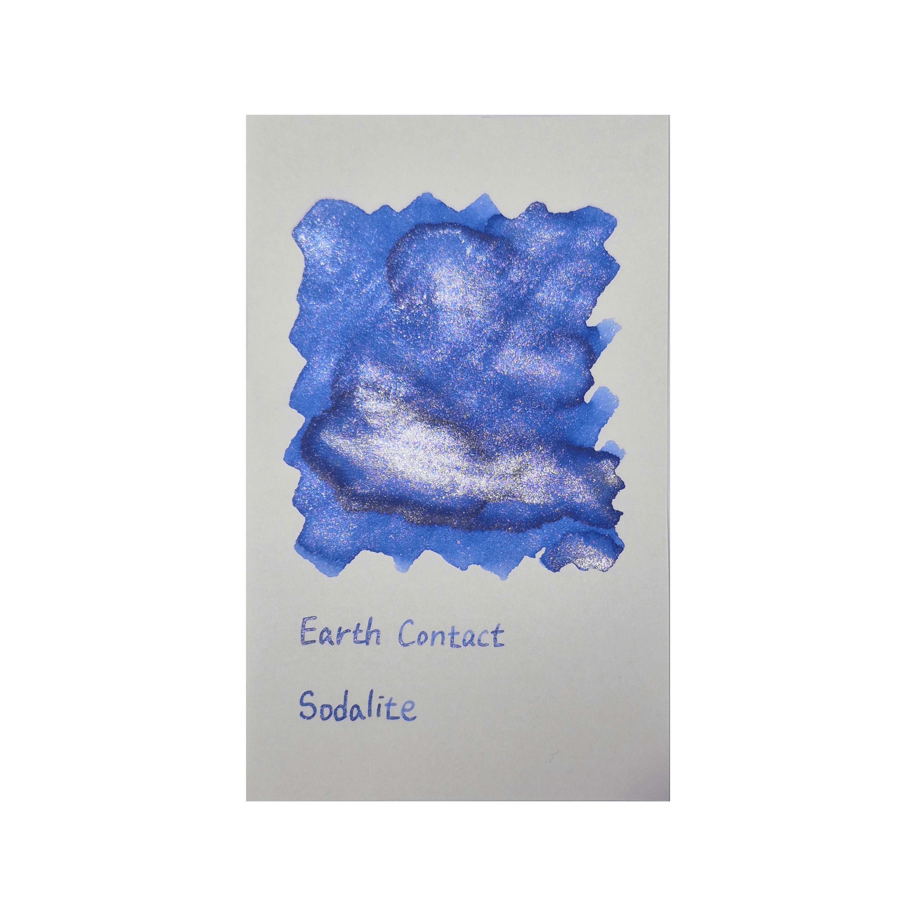 Tono & Lims Earth Contact - Sodalite Fountain Pen Ink - Pen Boutique Ltd