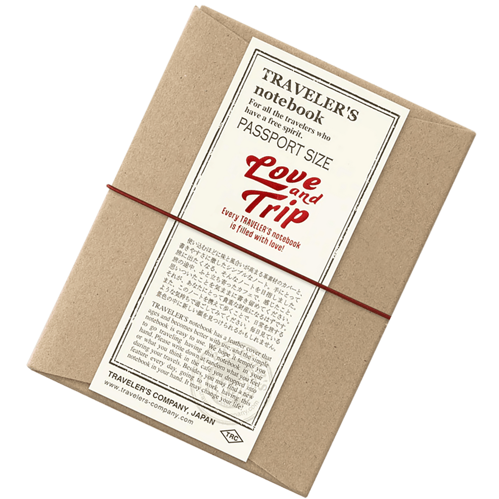 Traveler's Notebook - Love and Trip (Passport Size) 2025 Edition Traveler's Notebook - Love and Trip (Passport Size) 2025 Edition