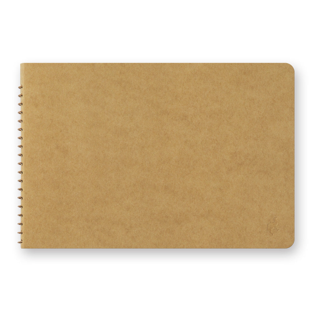 Traveler's Spiral Ring Notebook - B6 - Blank DW Kraft Paper