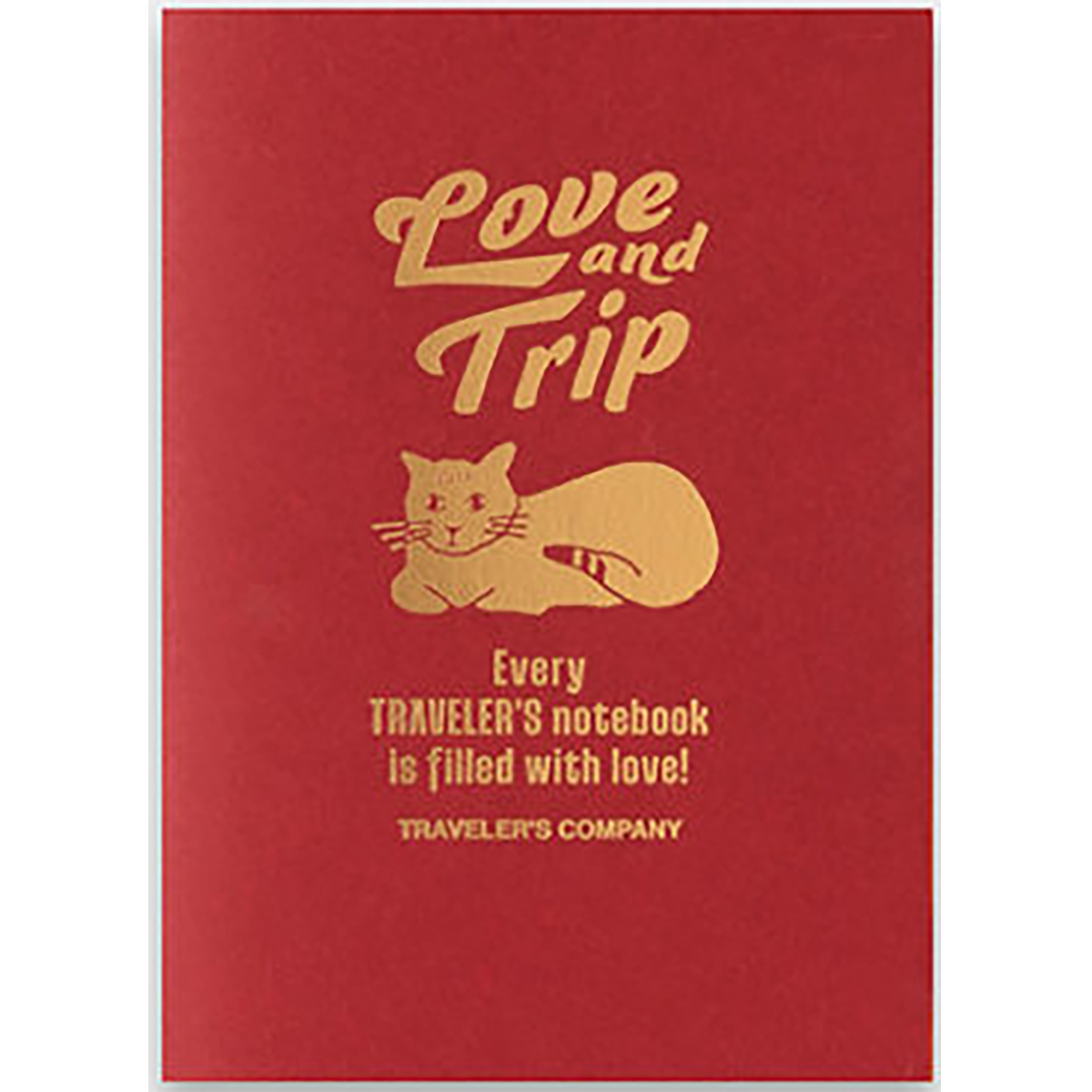 Traveler's Notebook Refill - Love and Trip (Passport Size)-Pen Boutique Ltd