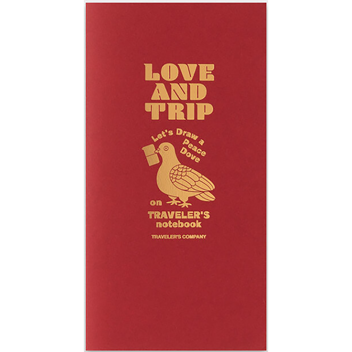 Traveler's Notebook Refill - Love and Trip (Regular Size)-Pen Boutique Ltd