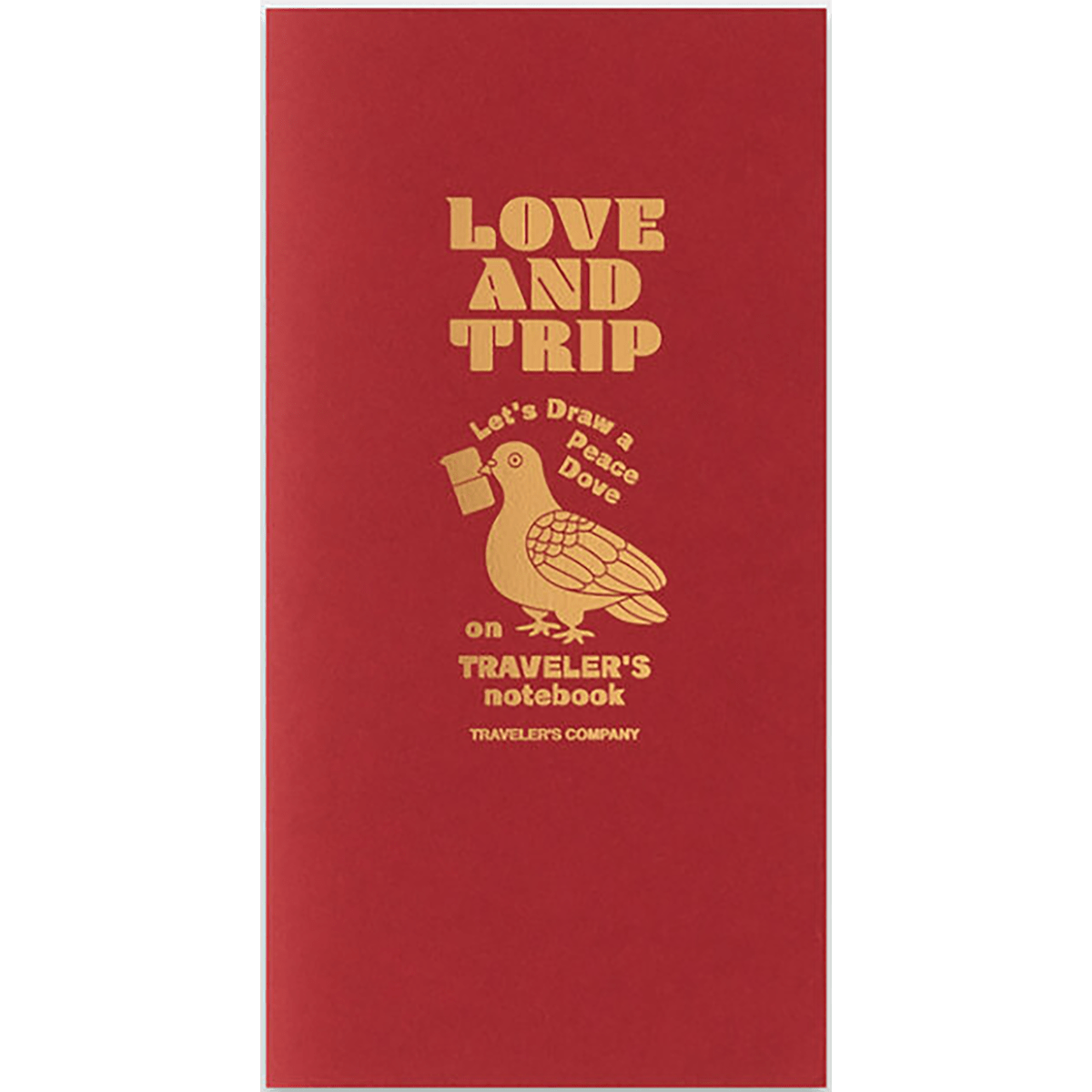 Traveler's Notebook Refill - Love and Trip (Regular Size) 2025 - Pen Boutique Ltd