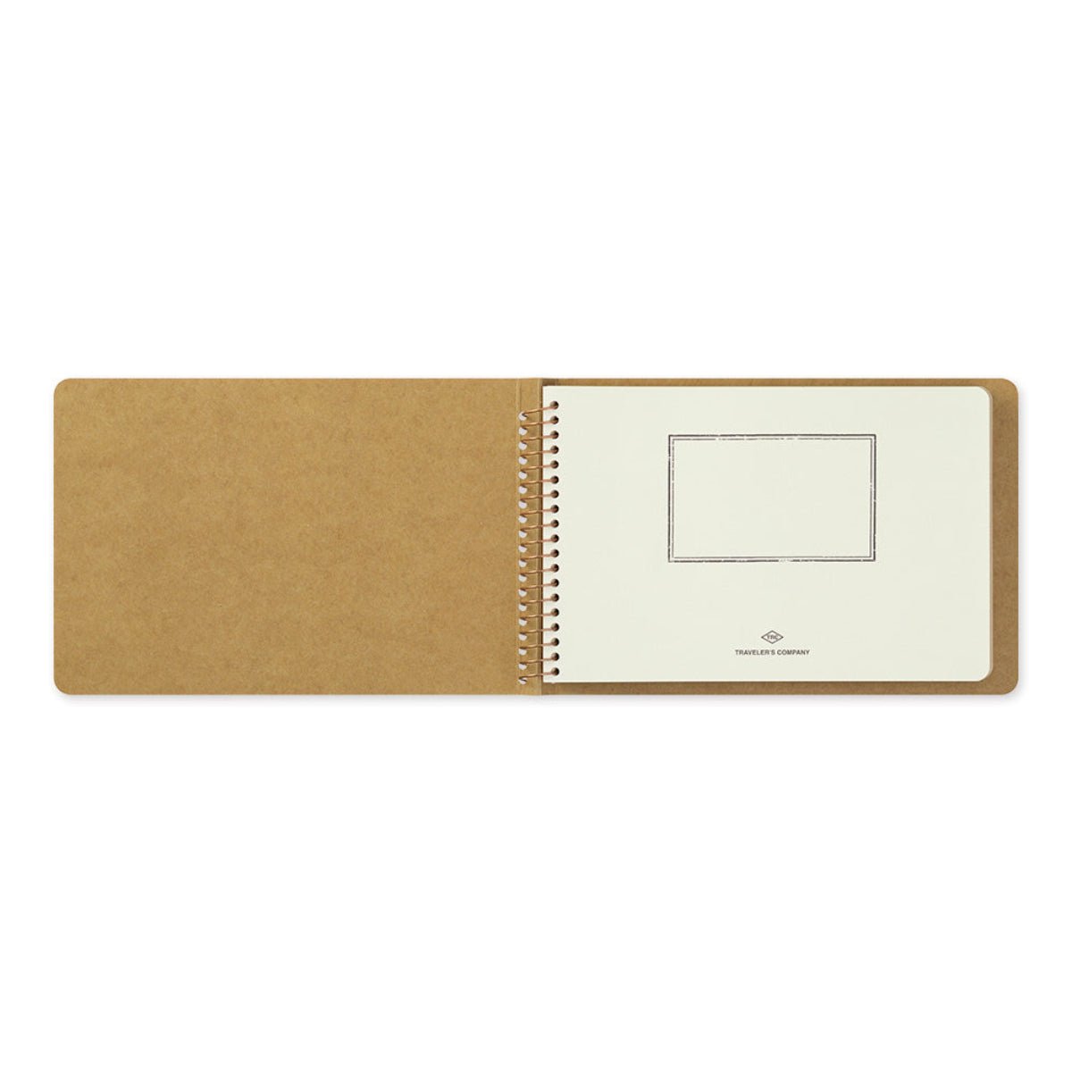 Traveler's Spiral Ring Notebook - B6 - Blank DW Kraft Paper - Pen Boutique Ltd