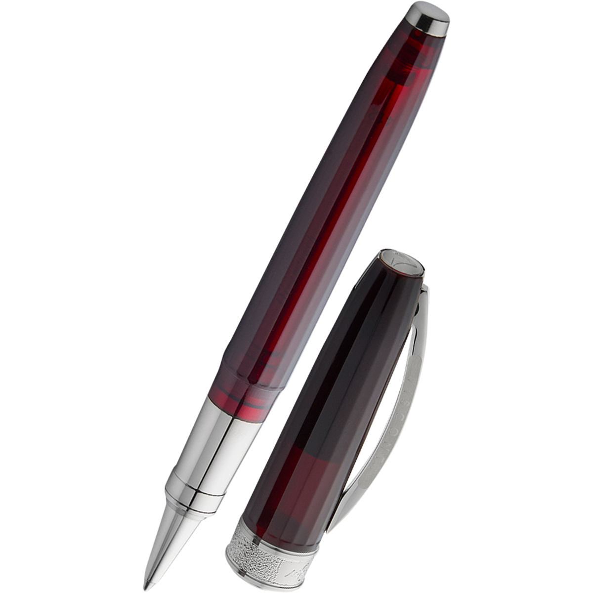 Visconti Michelangelo Rollerball Pen - Red-Pen Boutique Ltd