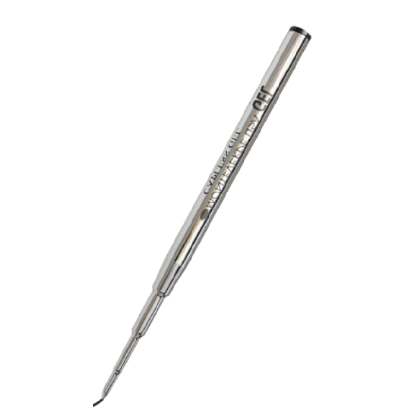 Monteverde Capless Gel Refill (to fit Montblanc) - Black - Broad Point (1/pack)-Pen Boutique Ltd