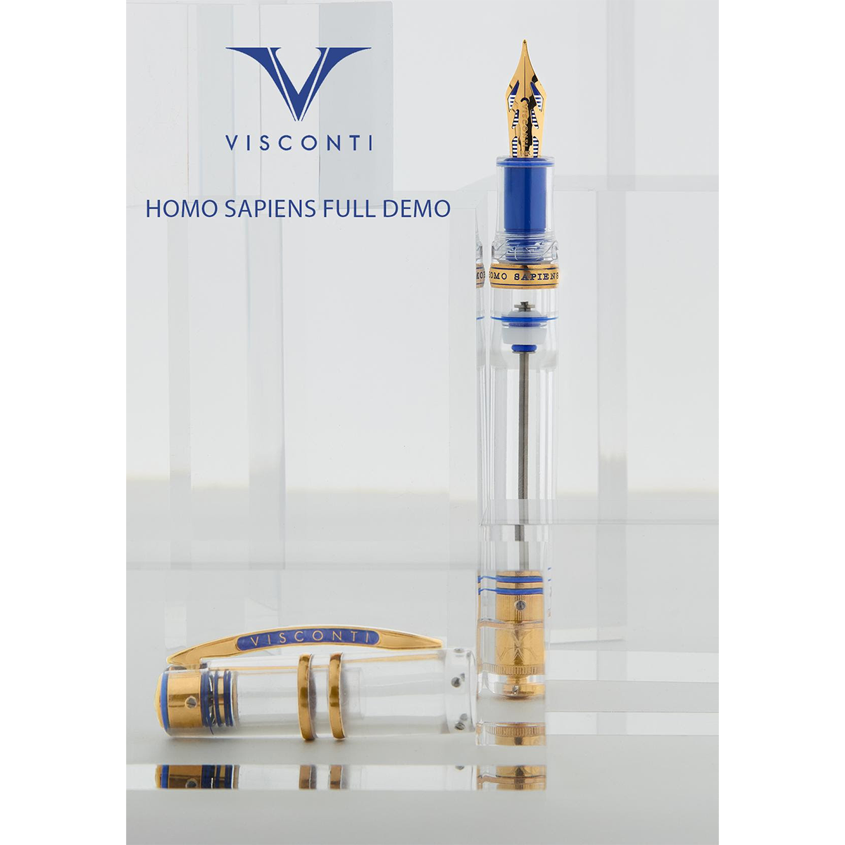 Visconti Homo Sapiens Fountain Pen - Full Demo (Limited Edition)-Pen Boutique Ltd