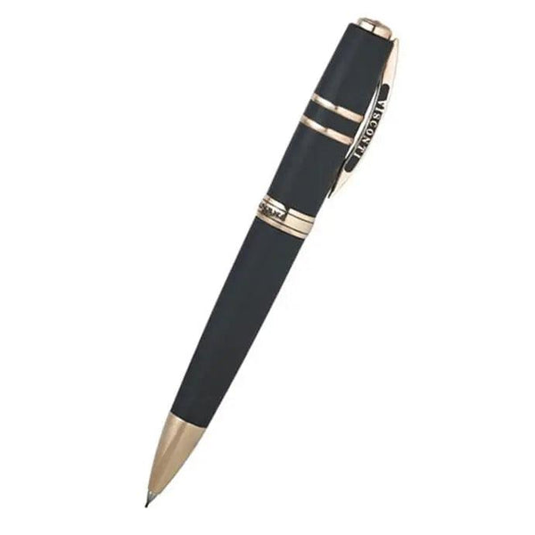 Visconti Homo Sapiens Mechanical Pencil - Volcano Lava Black - Bronze Trim - 0.7mm-Pen Boutique Ltd