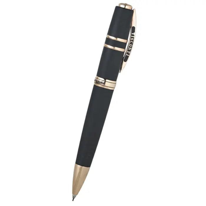 Visconti Homo Sapiens Mechanical Pencil - Volcano Lava Black - Bronze Trim - 0.7mm-Pen Boutique Ltd