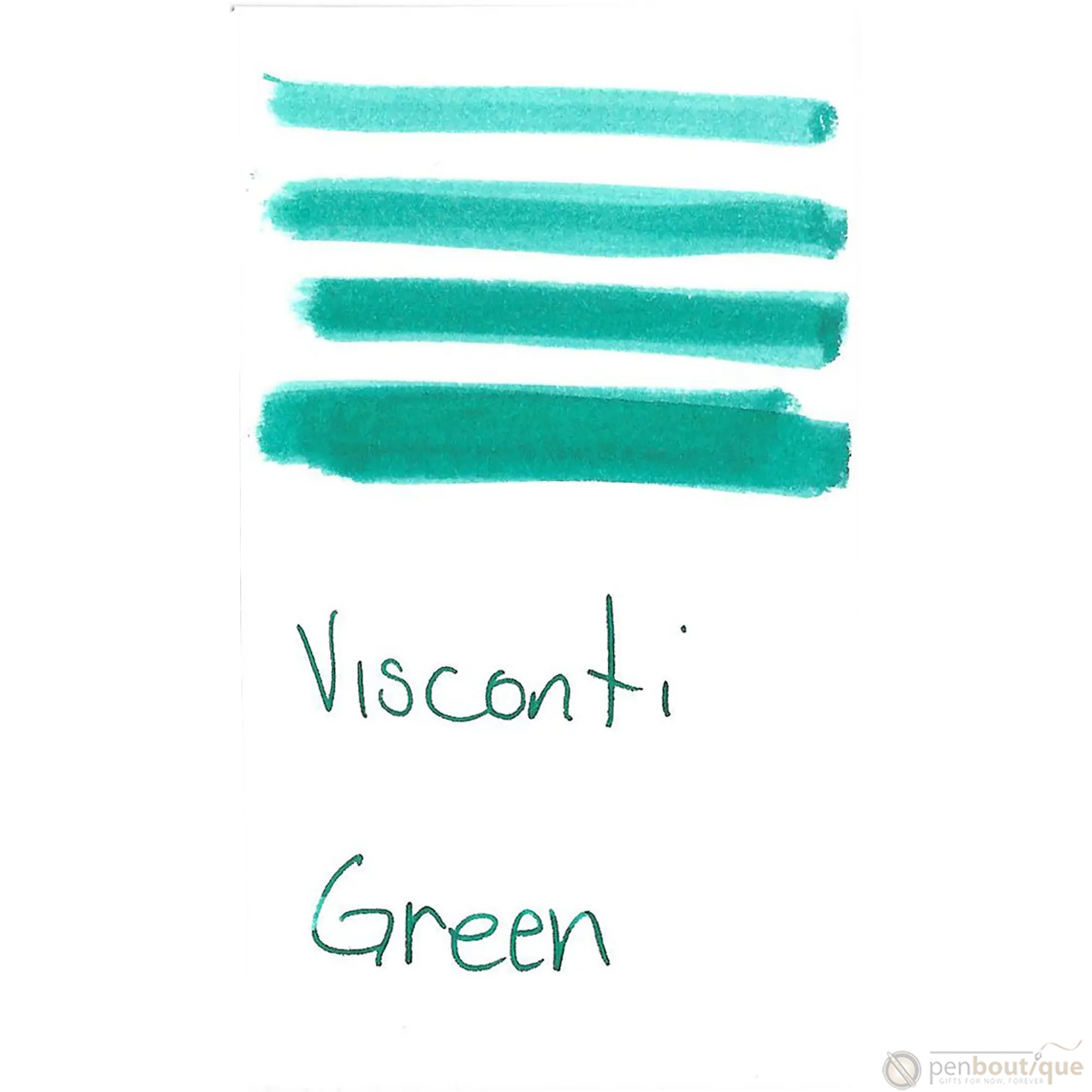Visconti Ink Bottle - Green - 40ml-Pen Boutique Ltd