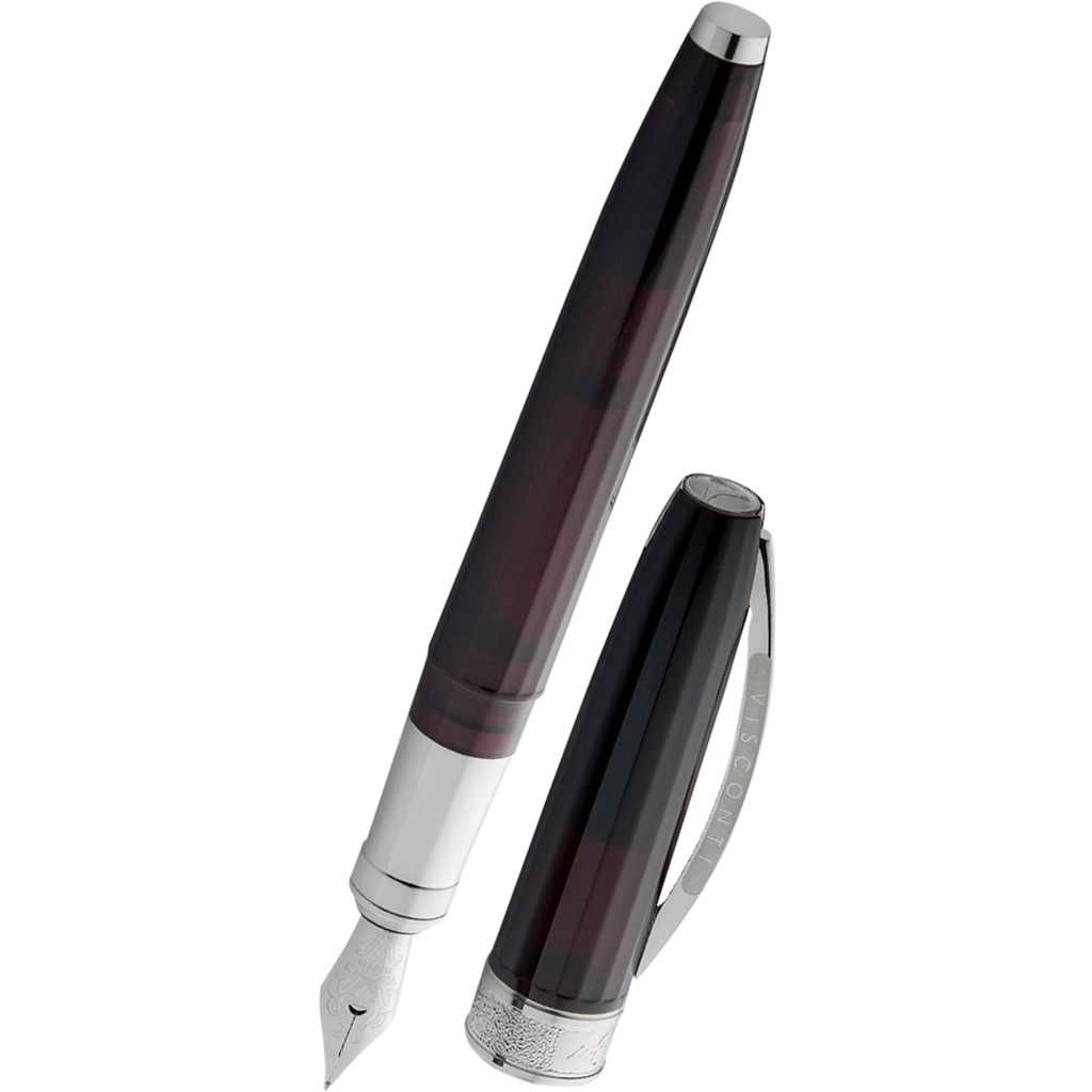 Visconti Michelangelo Fountain Pen - Black-Pen Boutique Ltd