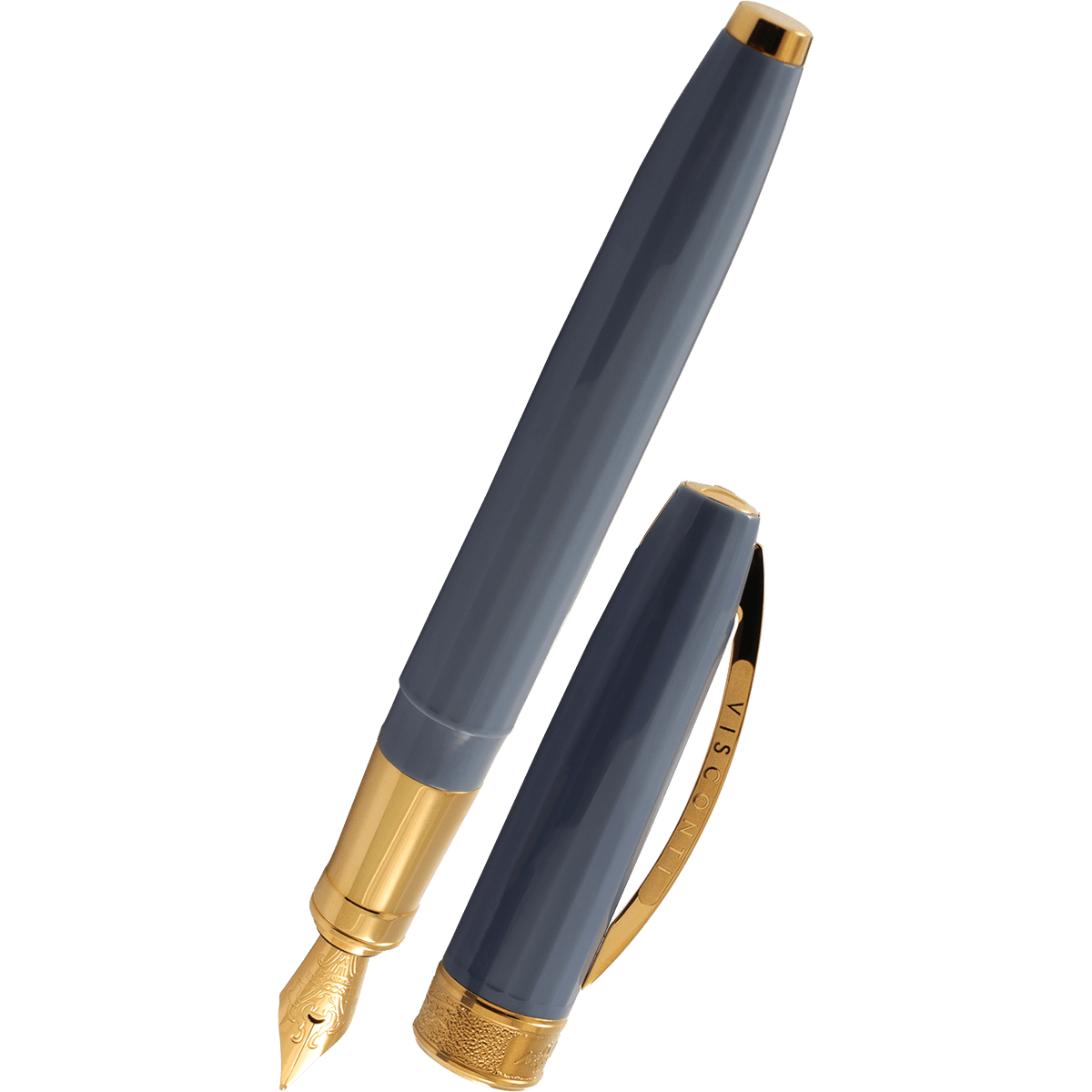 Visconti Michelangelo Fountain Pen - Cerulean (Special Edition) - Pen Boutique Ltd