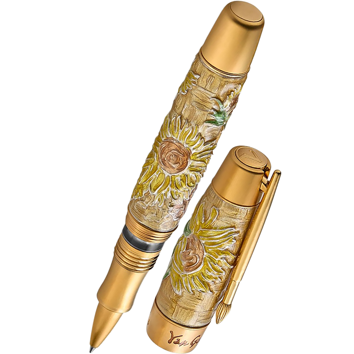 Visconti Van Gogh Rollerball Pen - The Dreaming Sunflowers (Limited Edition) - Pen Boutique Ltd