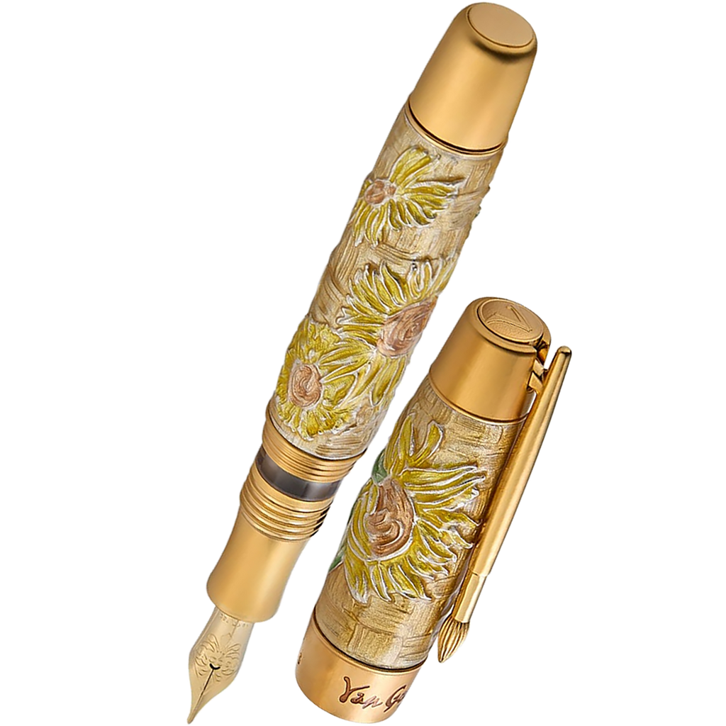 Visconti Van Gogh Fountain Pen - The Dreaming Sunflowers (Limited Edition)-Pen Boutique Ltd