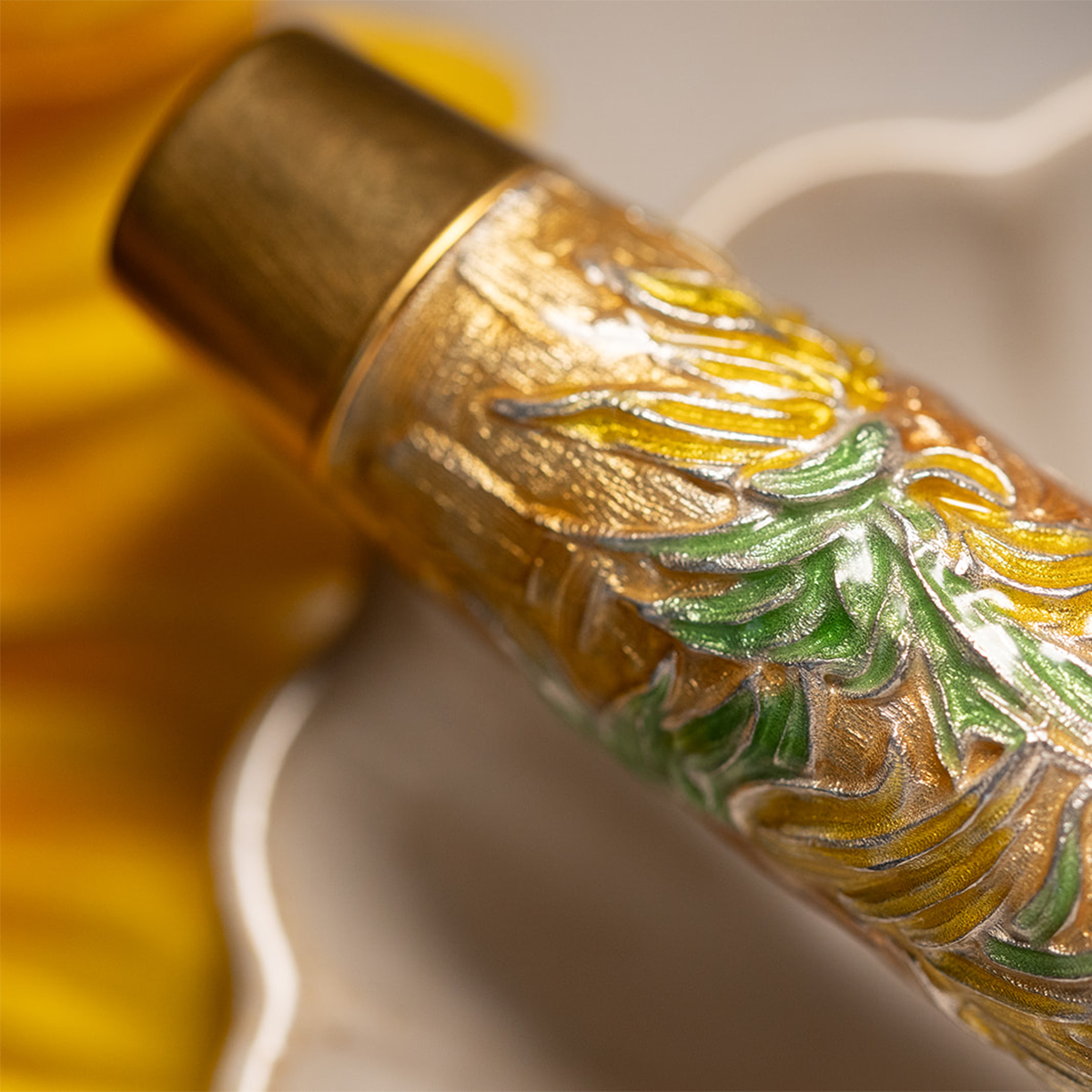 Visconti Van Gogh Fountain Pen - The Dreaming Sunflowers (Limited Edition)-Pen Boutique Ltd