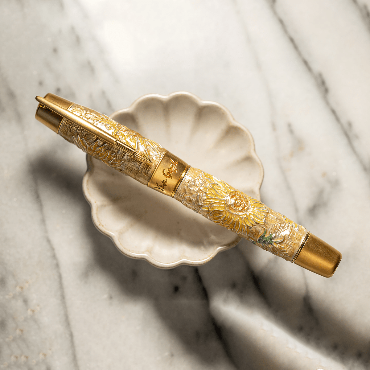 Visconti Van Gogh Fountain Pen - The Dreaming Sunflowers (Limited Edition) - Pen Boutique Ltd