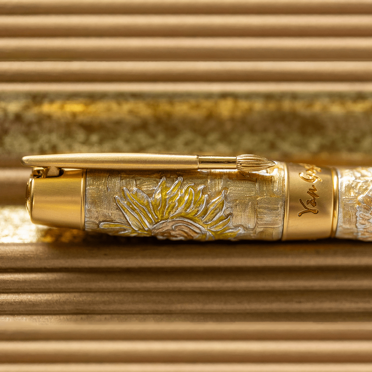 Visconti Van Gogh Rollerball Pen - The Dreaming Sunflowers (Limited Edition) - Pen Boutique Ltd