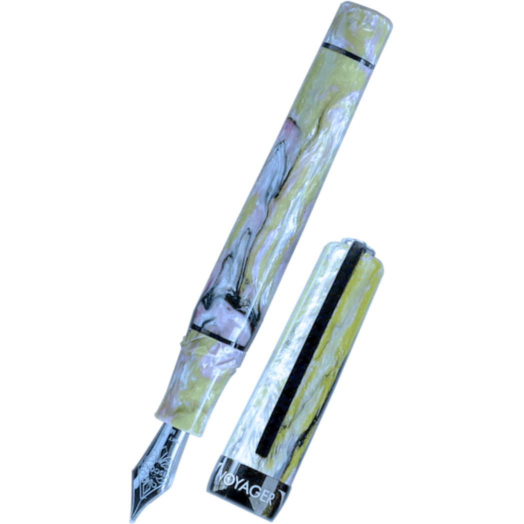 Visconti Voyager Fountain Pen - Mariposa Malachite (US Exclusive)