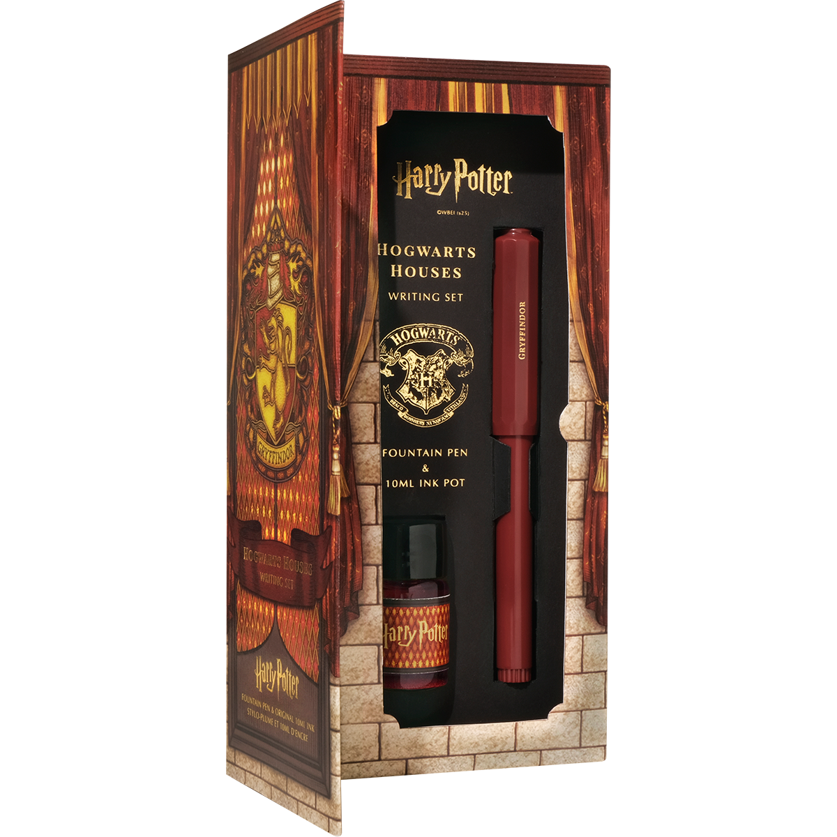 WB x Ferris Wheel Press Carousel Writing Set - Harry Potter Houses of Hogwarts: Gryffindor - 2538-Pen Boutique Ltd
