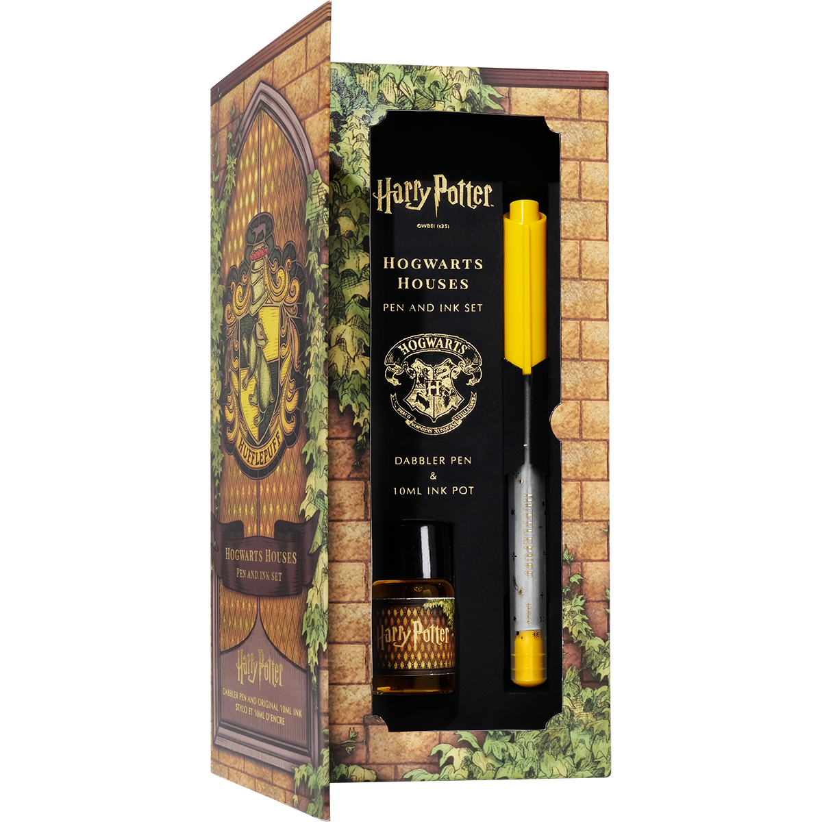 WB x Ferris Wheel Press Dabbler Fountain Pen and Ink Set - Harry Potter Houses of Hogwarts: Hufflepuff-Pen Boutique Ltd