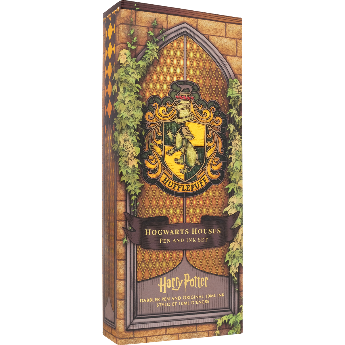 WB x Ferris Wheel Press Dabbler Fountain Pen and Ink Set - Harry Potter Houses of Hogwarts: Hufflepuff-Pen Boutique Ltd