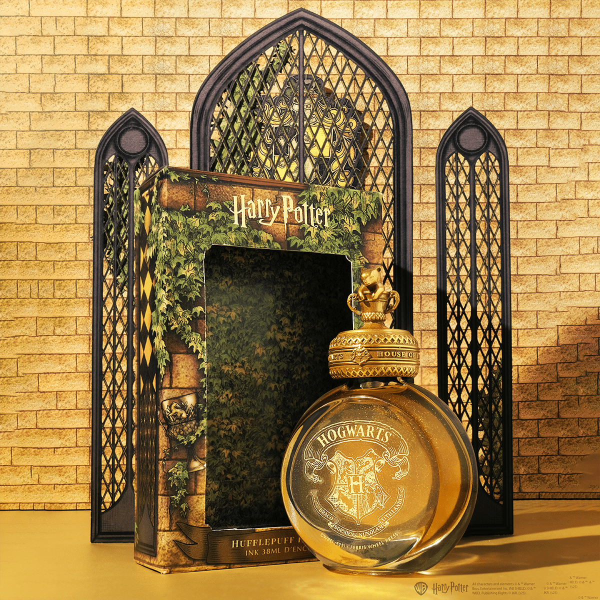 Ferris Wheel Press x WB Ink Bottle - Harry Potter Hufflepuff House - 2541 - 38ml - Pen Boutique Ltd