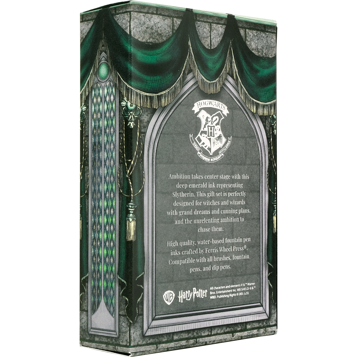 WB x Ferris Wheel Press Ink Bottle - Harry Potter Slytherin House - 2539 - 38ml-Pen Boutique Ltd
