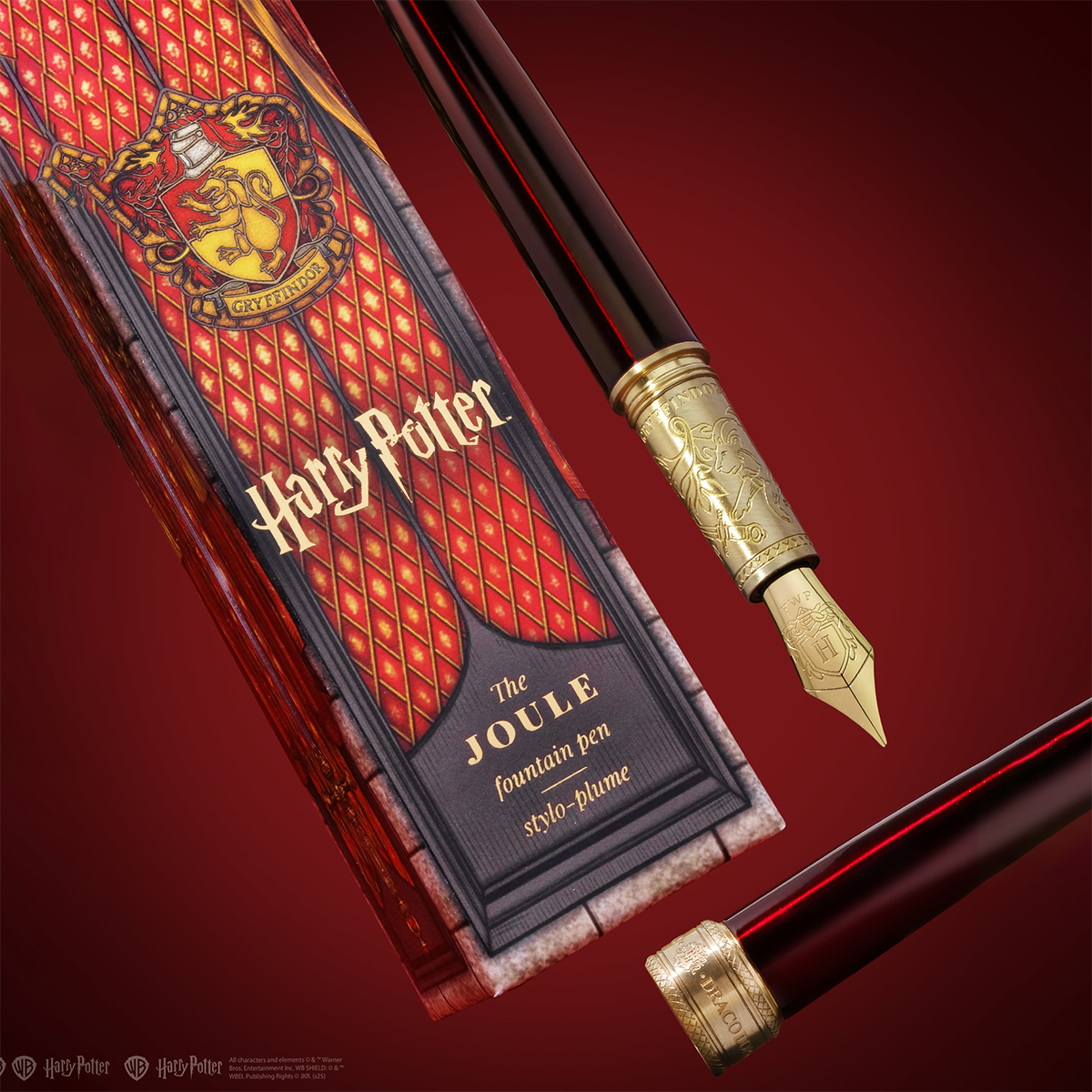 WB x Ferris Wheel Press Joule Fountain Pen - Harry Potter Gryffindor-Pen Boutique Ltd