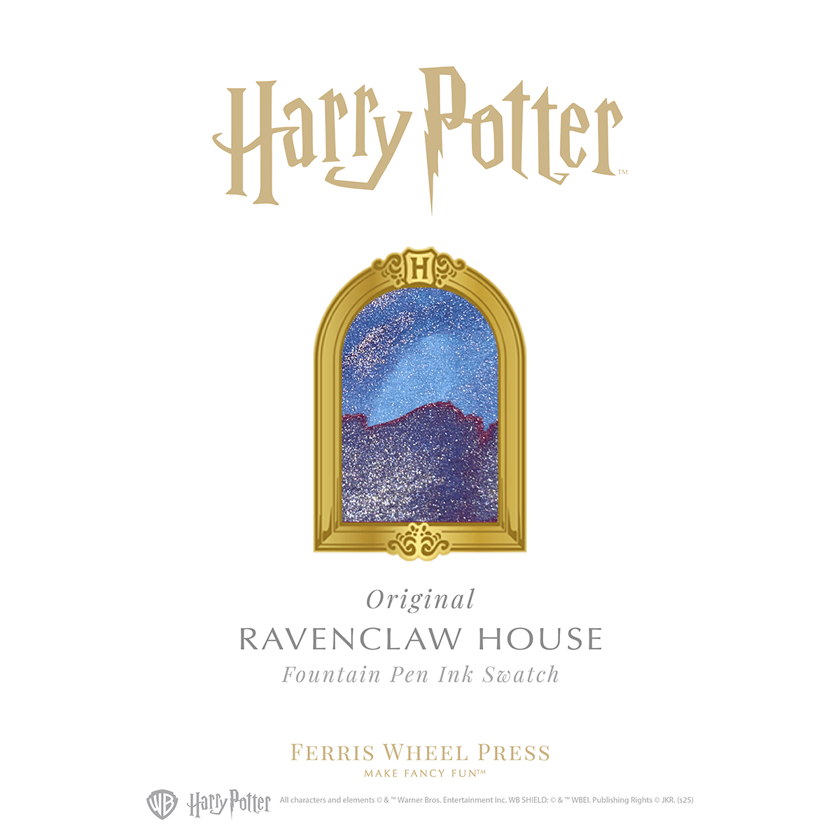 Ferris Wheel Press x WB Ink Bottle - Harry Potter Ravenclaw House - 2540 - 38ml - Pen Boutique Ltd
