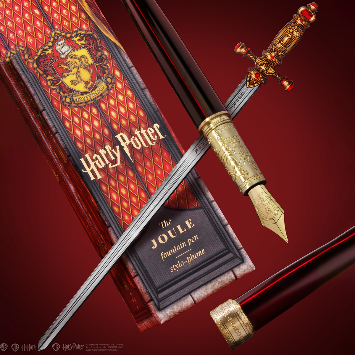 WB x Ferris Wheel Press Joule Fountain Pen - Harry Potter Gryffindor-Pen Boutique Ltd